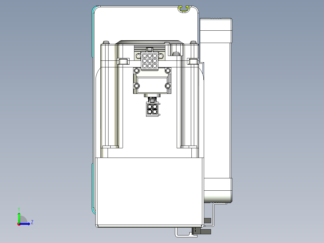 威洛博VBC同步带传动一无尘环境VBC17-L45-S700-BL-ZP75-C3左视图