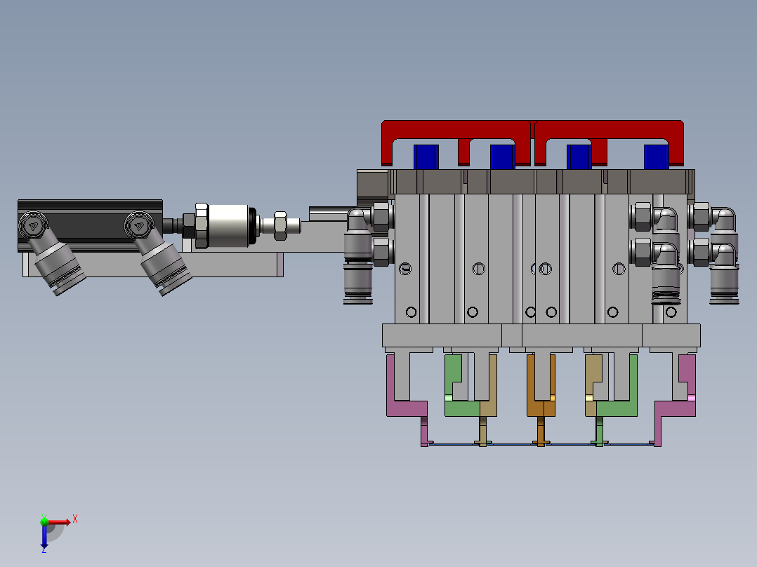 2-气动变距模组俯视图