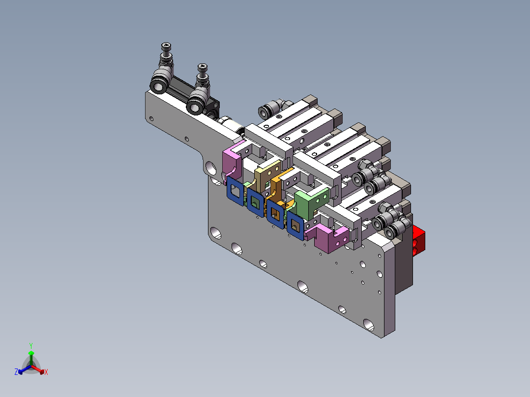 2-气动变距模组正等轴测图