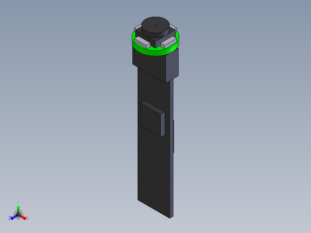 摄像头正等轴测图