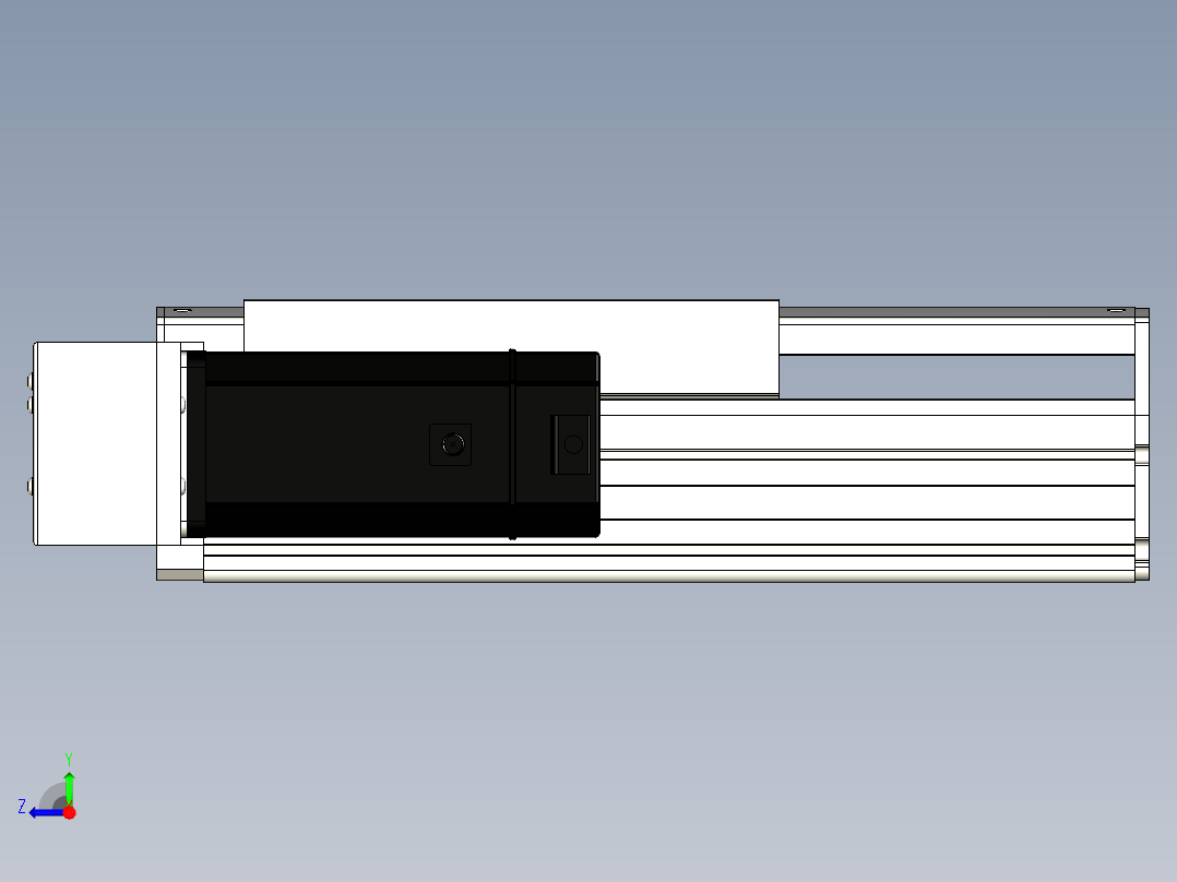 Toyo东佑达直线模组-ETH22-100-BL-750W+煞車右视图