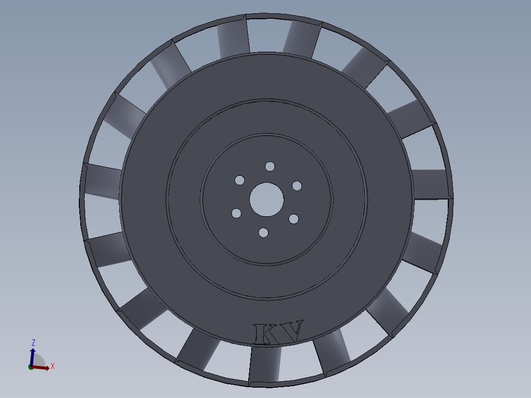 混流式水轮机转轮