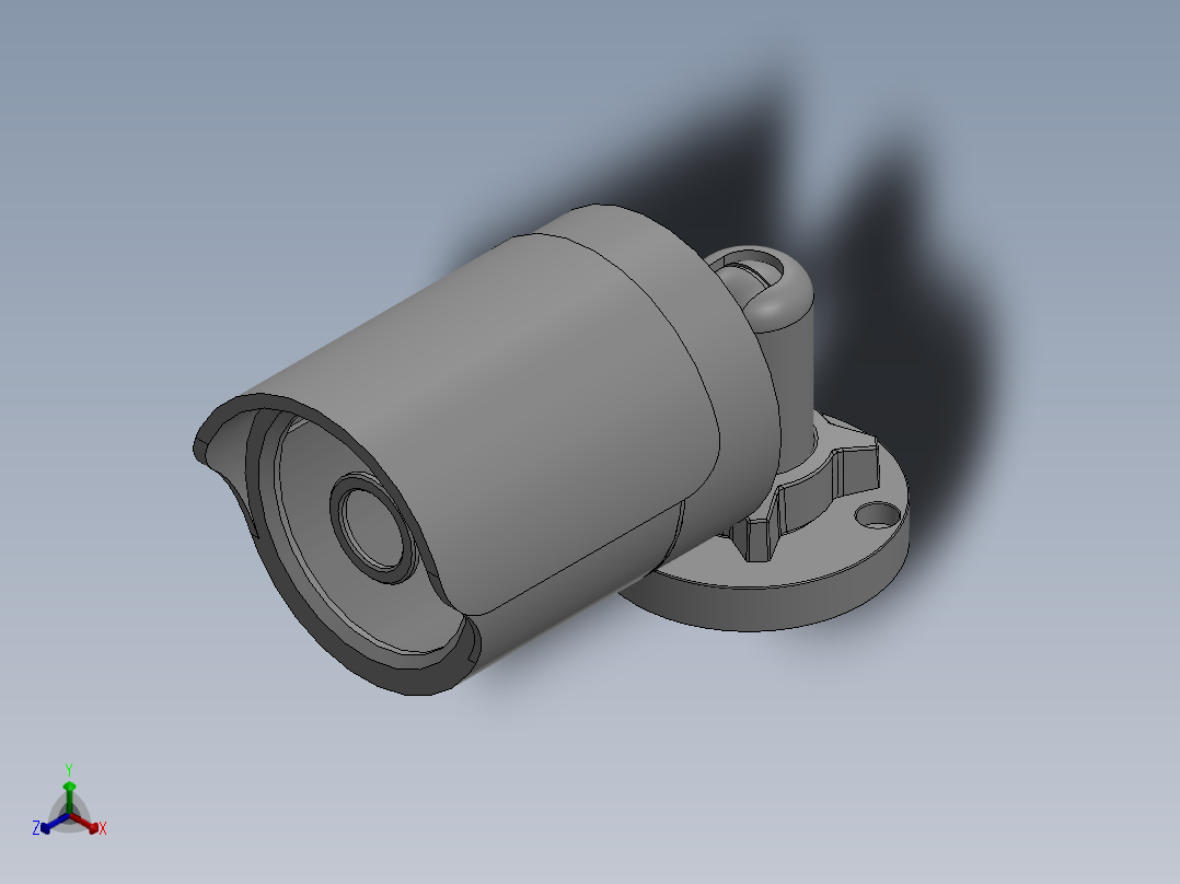监控正等轴测图