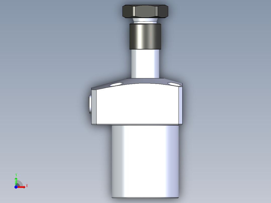 KOSMEKLHA0360-GL_R01多系列多零件图纸模型前视图