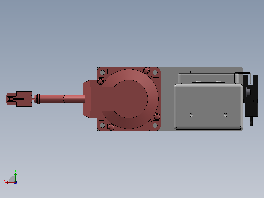 精密模组MY60-T10-700L-BL-P20B-C4-C后视图
