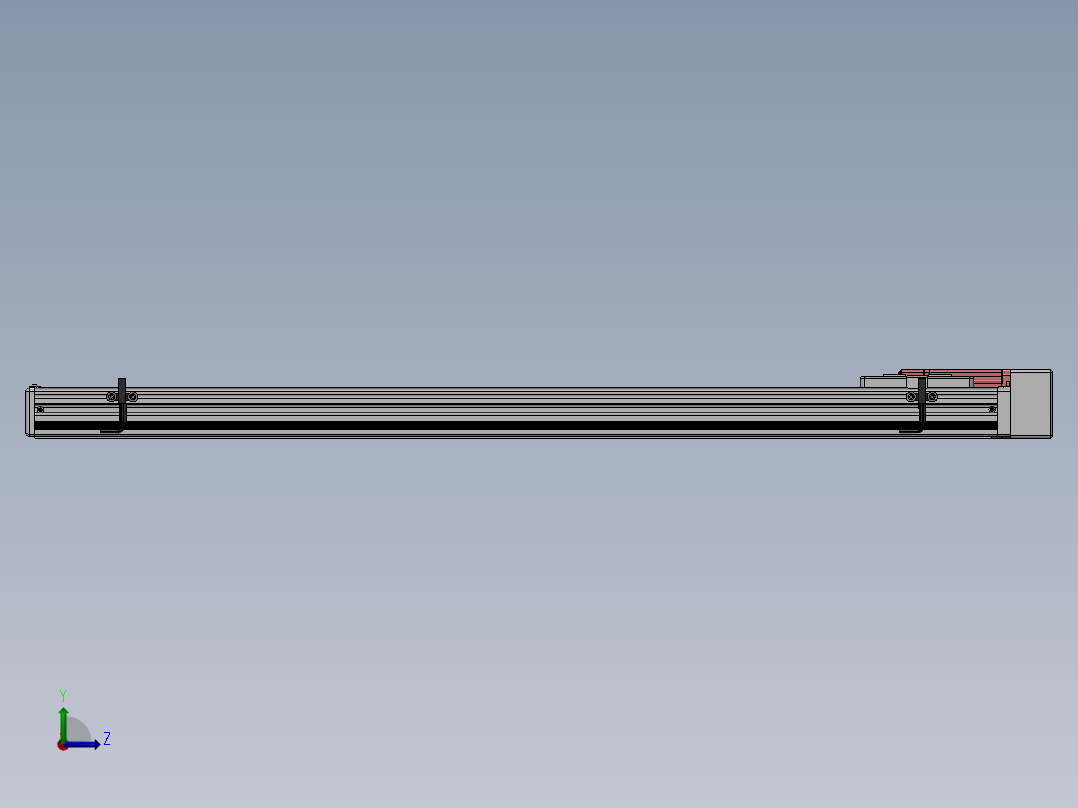 精密模组MY60-T10-700L-BL-P20B-C4-C左视图