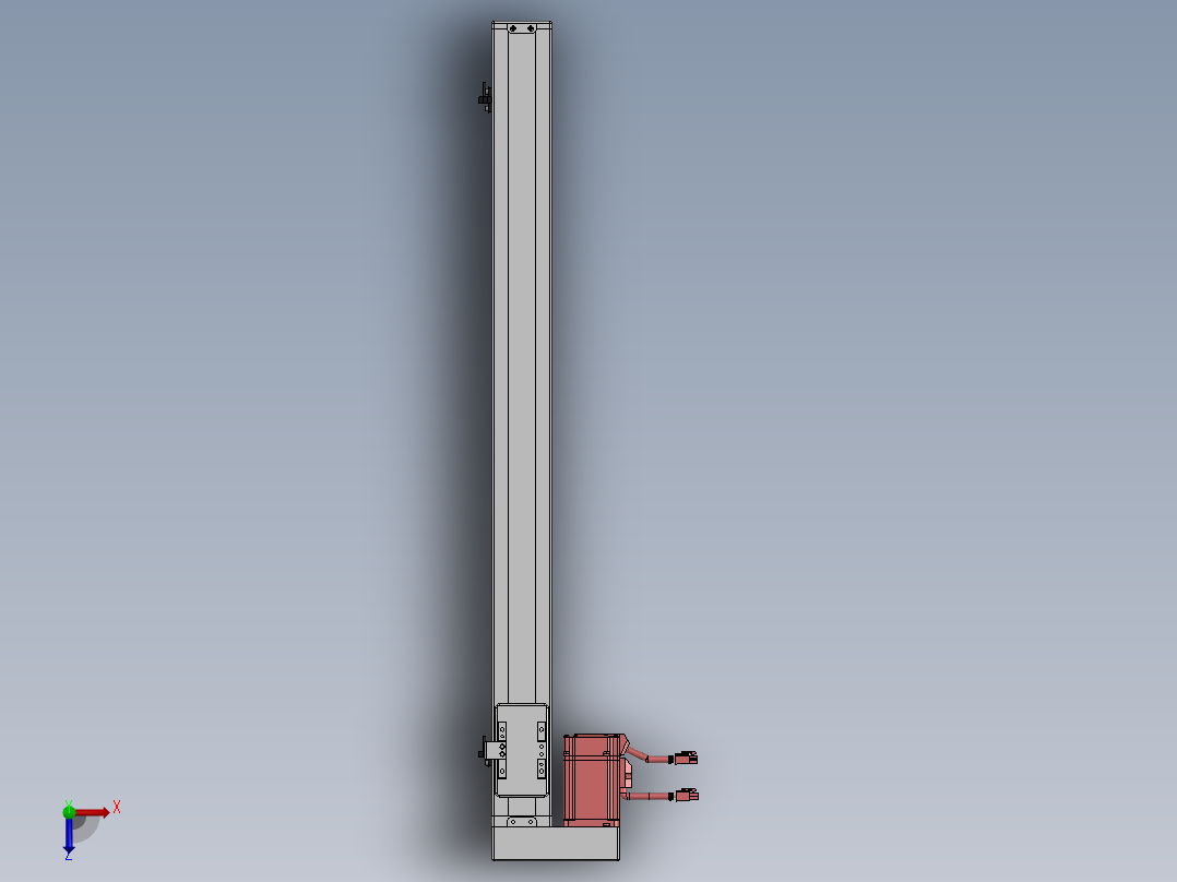 精密模组MY60-T10-700L-BL-P20B-C4-C俯视图