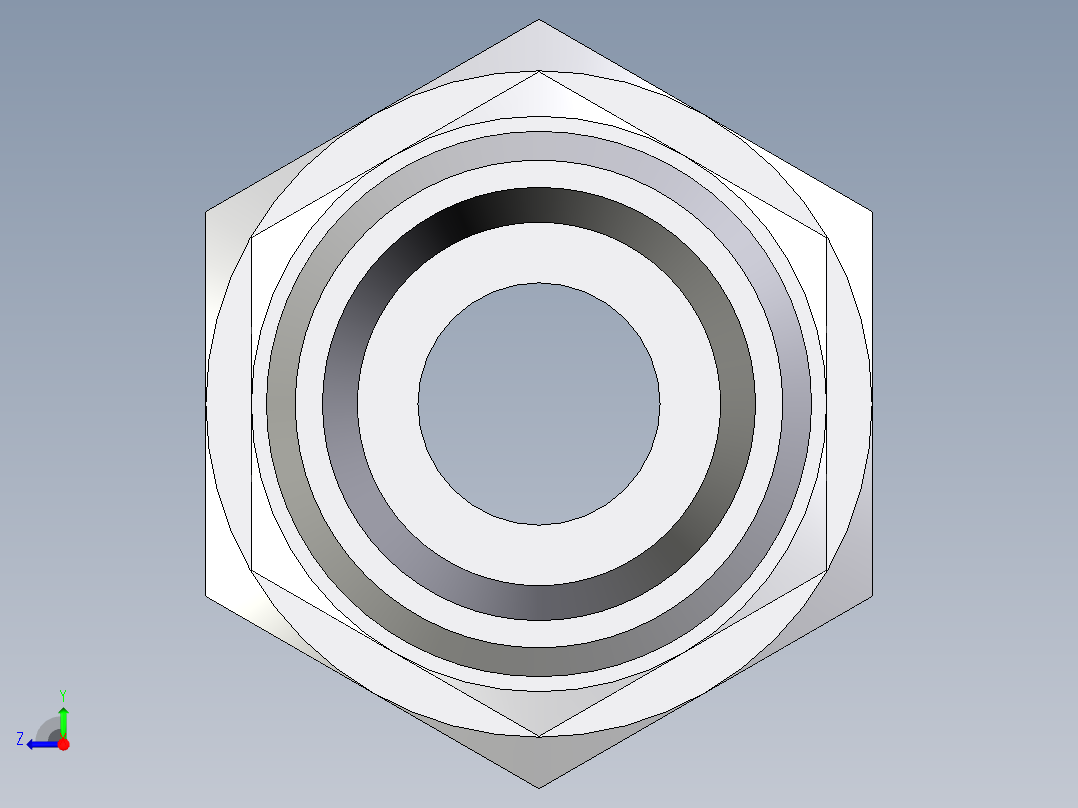 卡套式工业通用硬管接头EO_Distance_piece_adapter_DA12LOMD71右视图