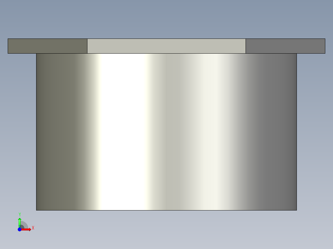船舶管路系统SeaCor_ReducerBushing_SxSPIG_37J137339_3in x 2.5in前视图