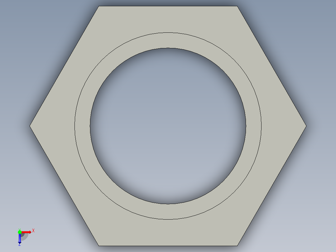 船舶管路系统SeaCor_ReducerBushing_SxSPIG_37J137339_3in x 2.5in俯视图