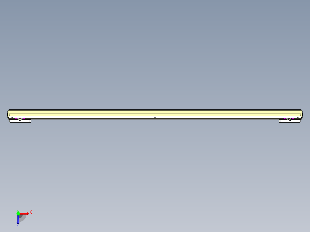 威洛博LC系列3d模型模组2LC17E1Y-S1800俯视图