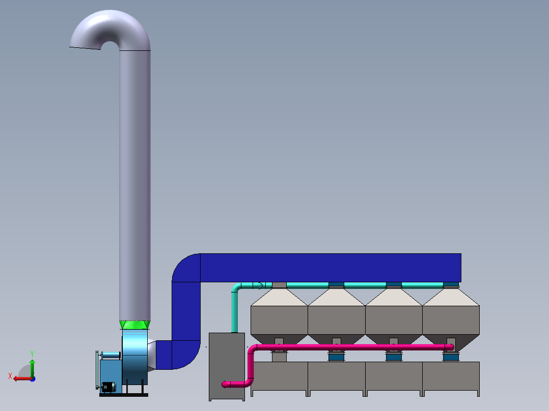 VOCs催化燃烧sw20可编辑后视图