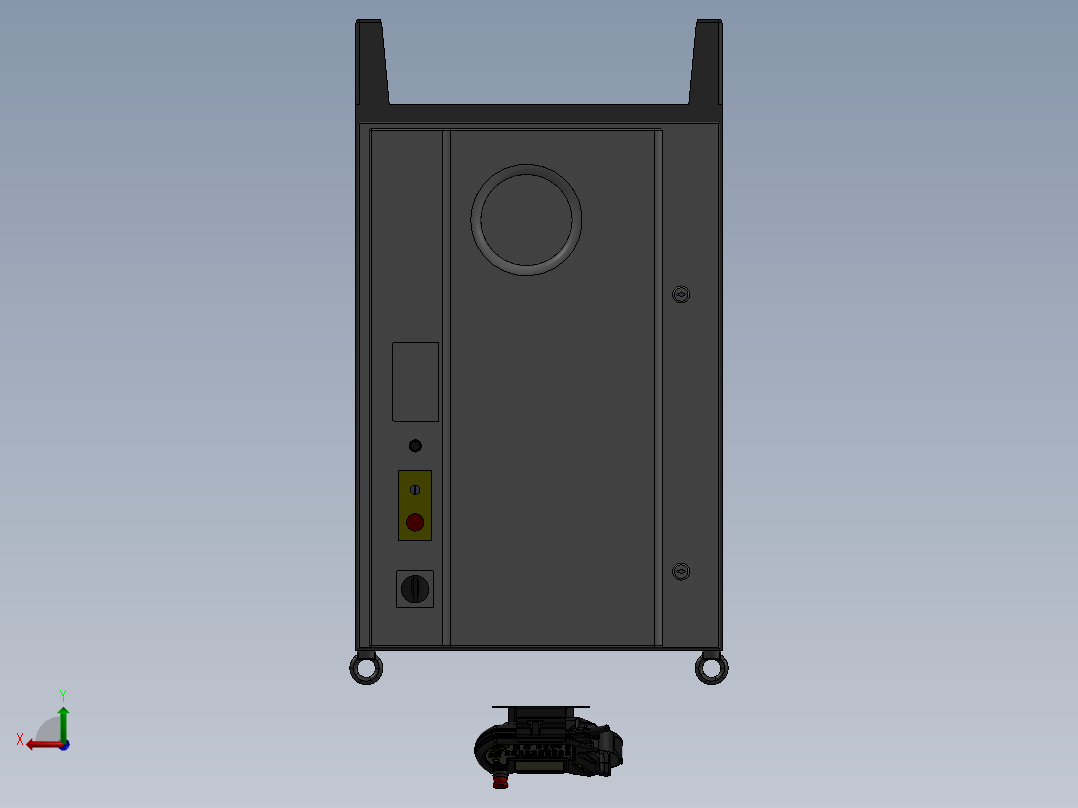 STAUBLI TX340后视图