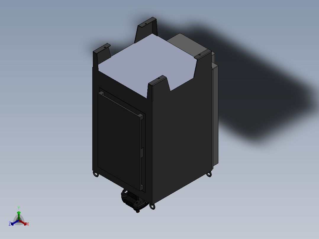 STAUBLI TX340正等轴测图