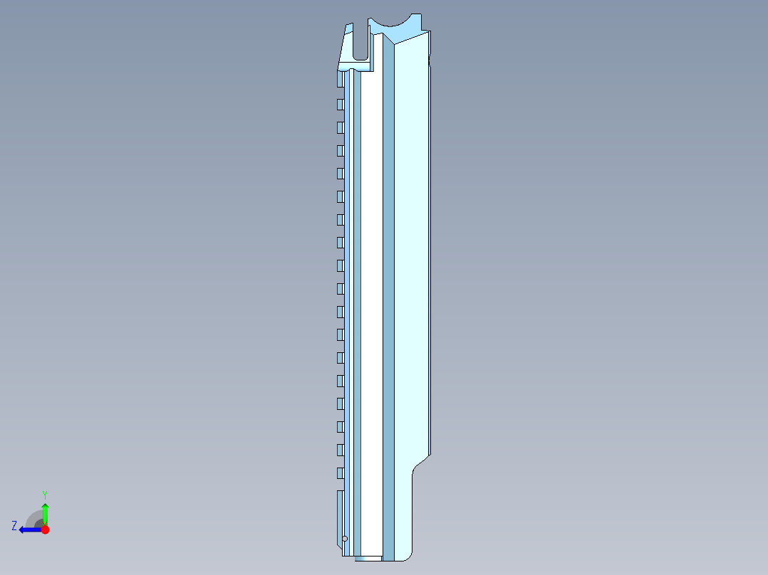 AK-74 的盖子右视图
