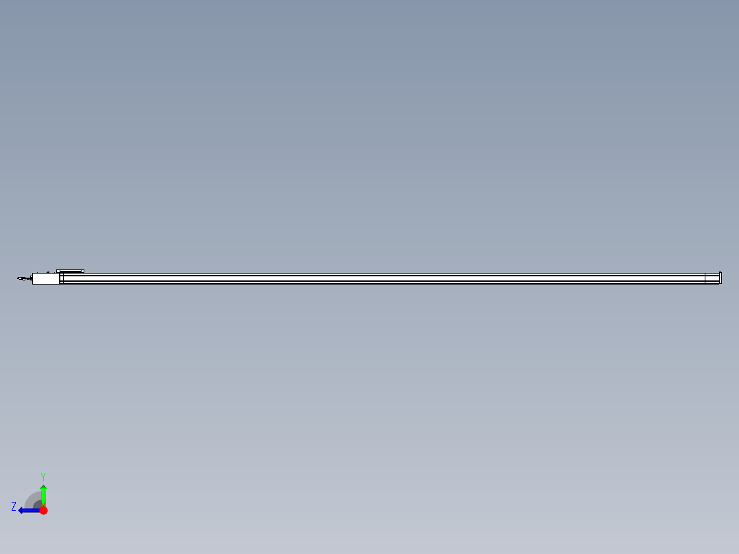 威洛博LB.GB同步带传动--欧规系列LB6A-L65-S3700-BL右视图