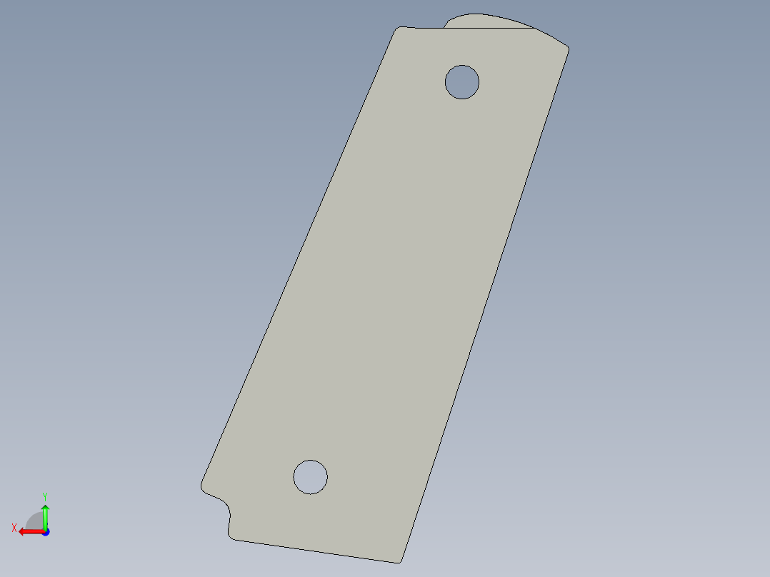 Gun handle-big后视图