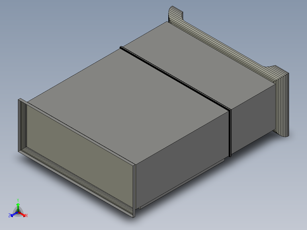 kitchen-ware-cabinet-厨具柜正等轴测图
