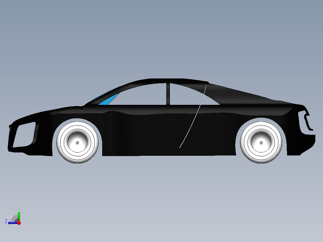 汽车车身 (75)右视图