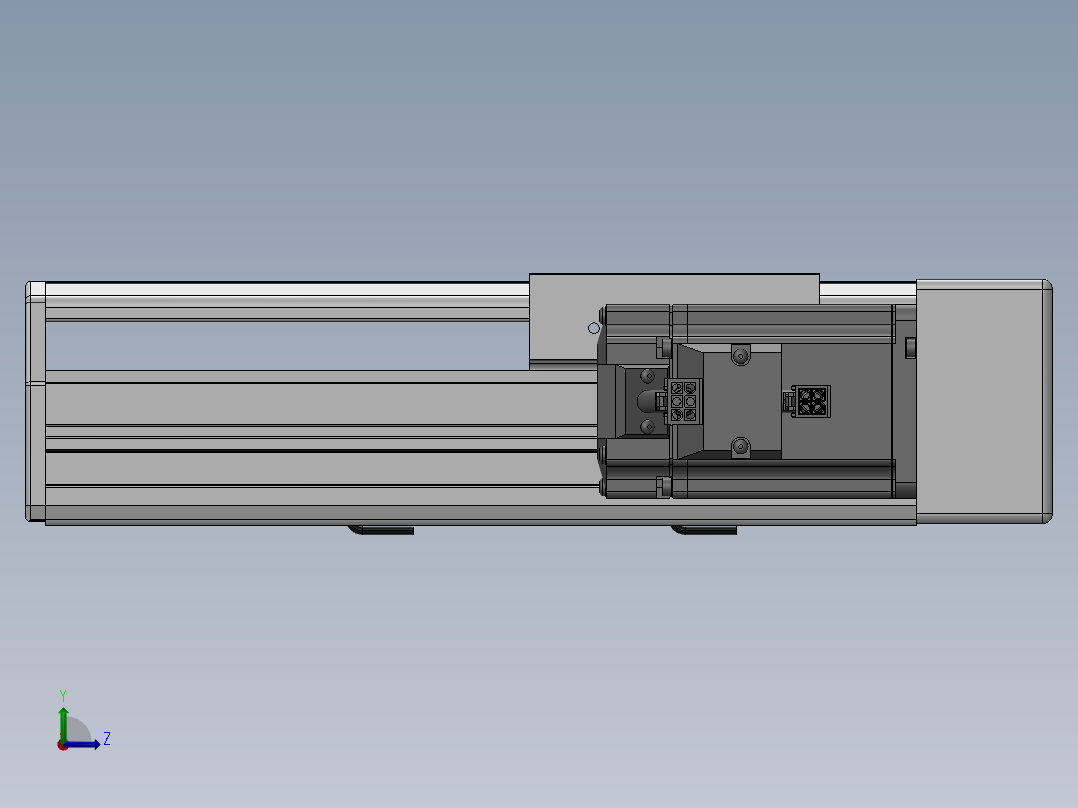 精密模组MY130-T10-100L-BR-P20B-C4-C左视图