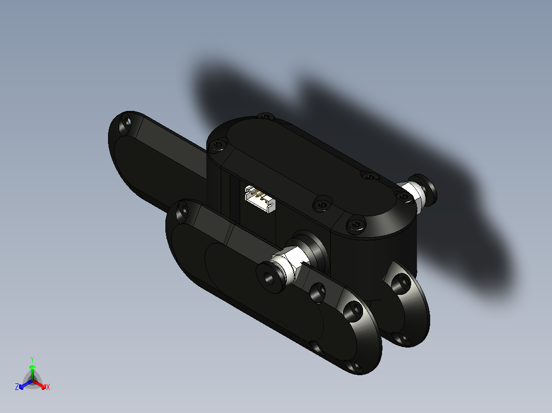 传感器 (26)正等轴测图
