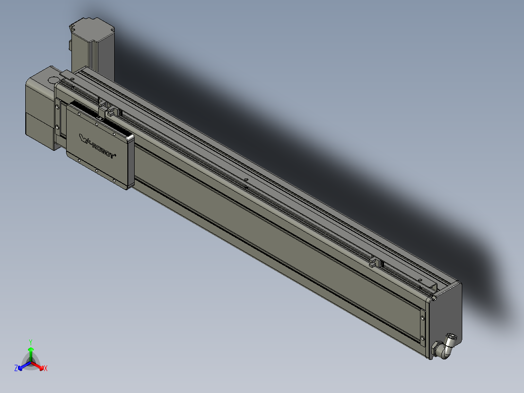 威洛博VBC12-S600-BLD-P40正等轴测图
