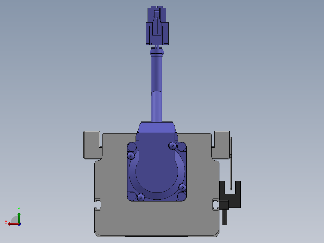 精密模组MY80D-T10-300L-BC-P10B-C4-C后视图