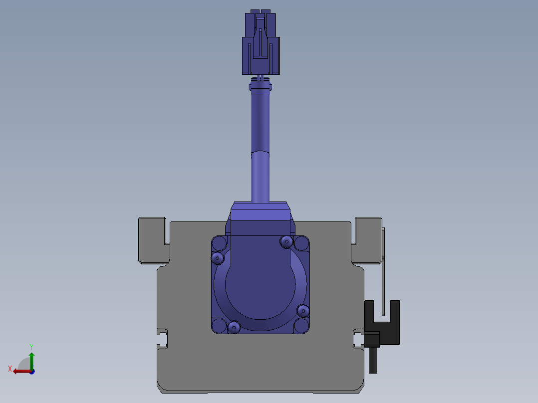 精密模组MY80D-T10-750L-BC-P10B-C4-C后视图