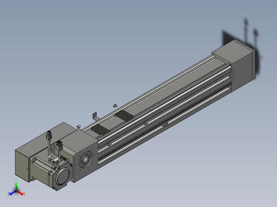 威洛博直线电机模组EB8-L100-S350-BR-P75-MS3