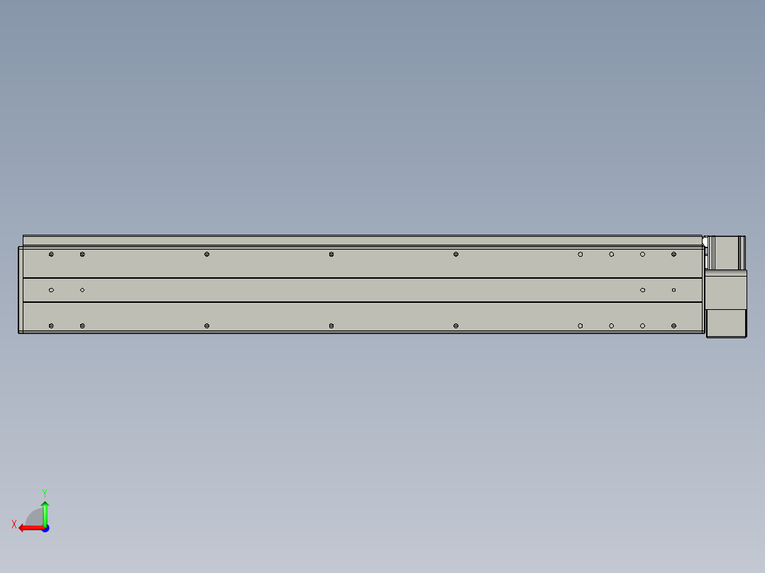 威洛博VBF14-S800-BLU后视图