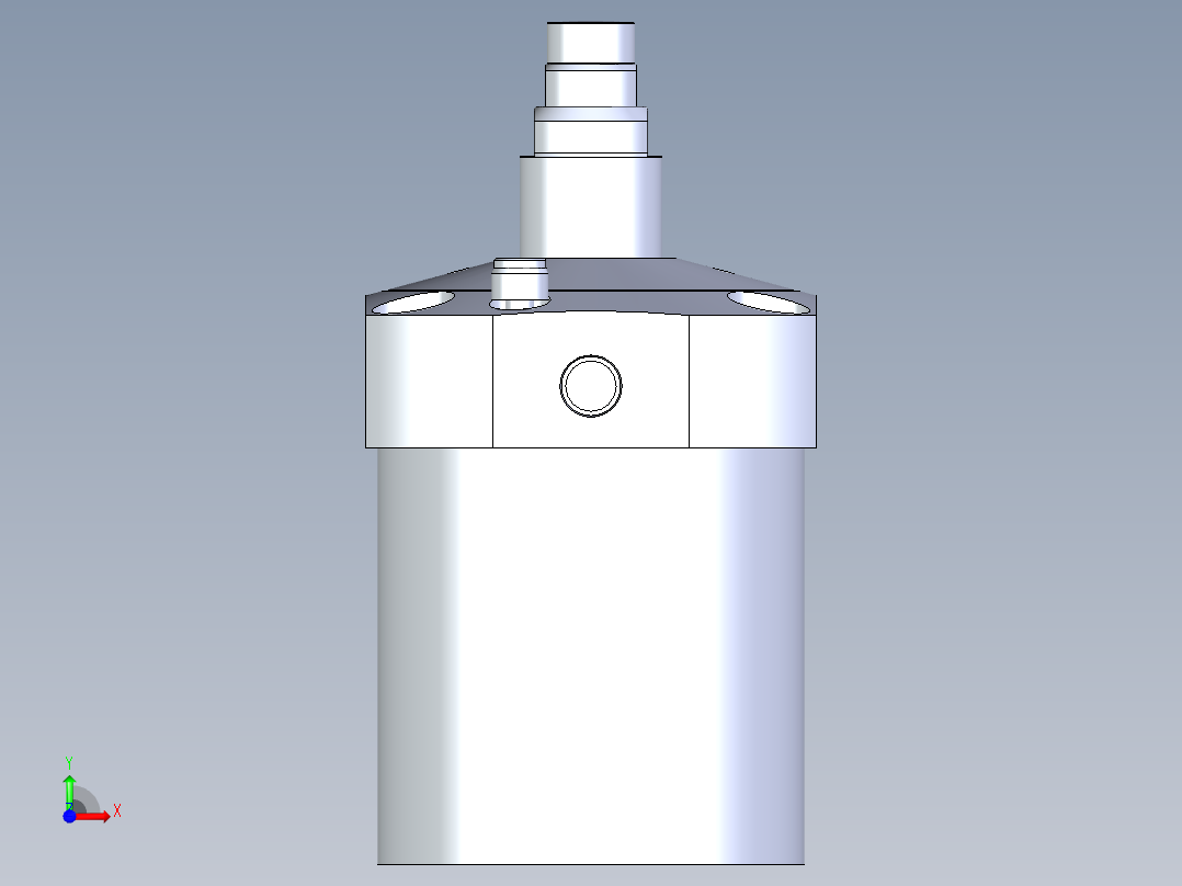 KOSMEKLC0902-SxM-E多系列多零件图纸模型前视图