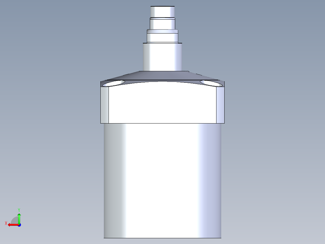 KOSMEKLC0902-SxM-E多系列多零件图纸模型后视图