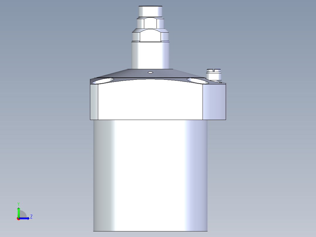 KOSMEKLC0902-SxM-E多系列多零件图纸模型左视图