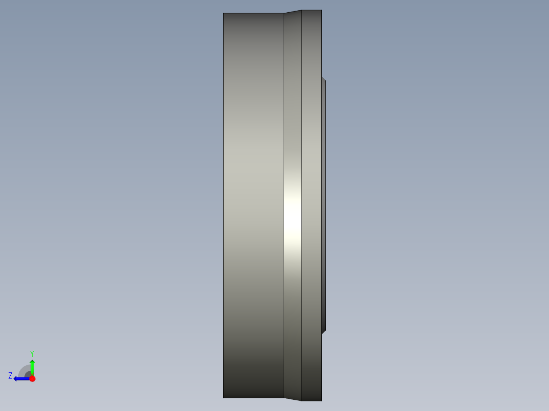 KOSMEKVSB020-G多系列多零件图纸模型多系列多零件图纸模型右视图