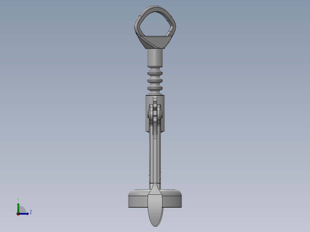 螺旋开瓶器17左视图