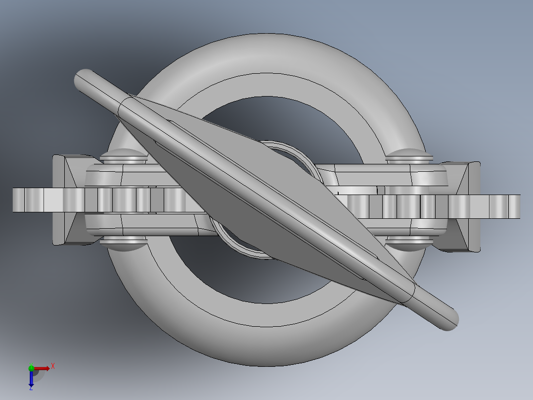 螺旋开瓶器17俯视图