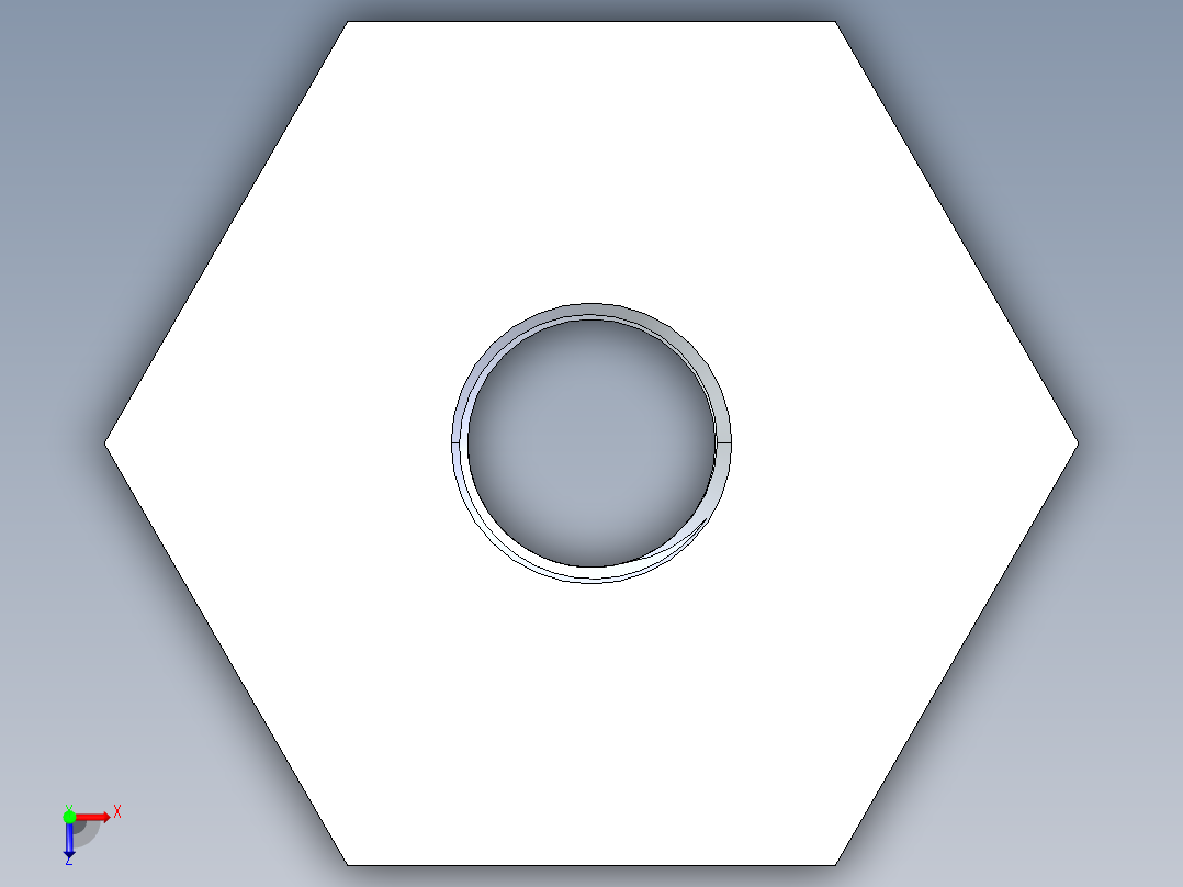 聚氯乙烯配件17-Sch80_ReducerBushing_FPTxSPIG_838-247_2in x 0.5in俯视图