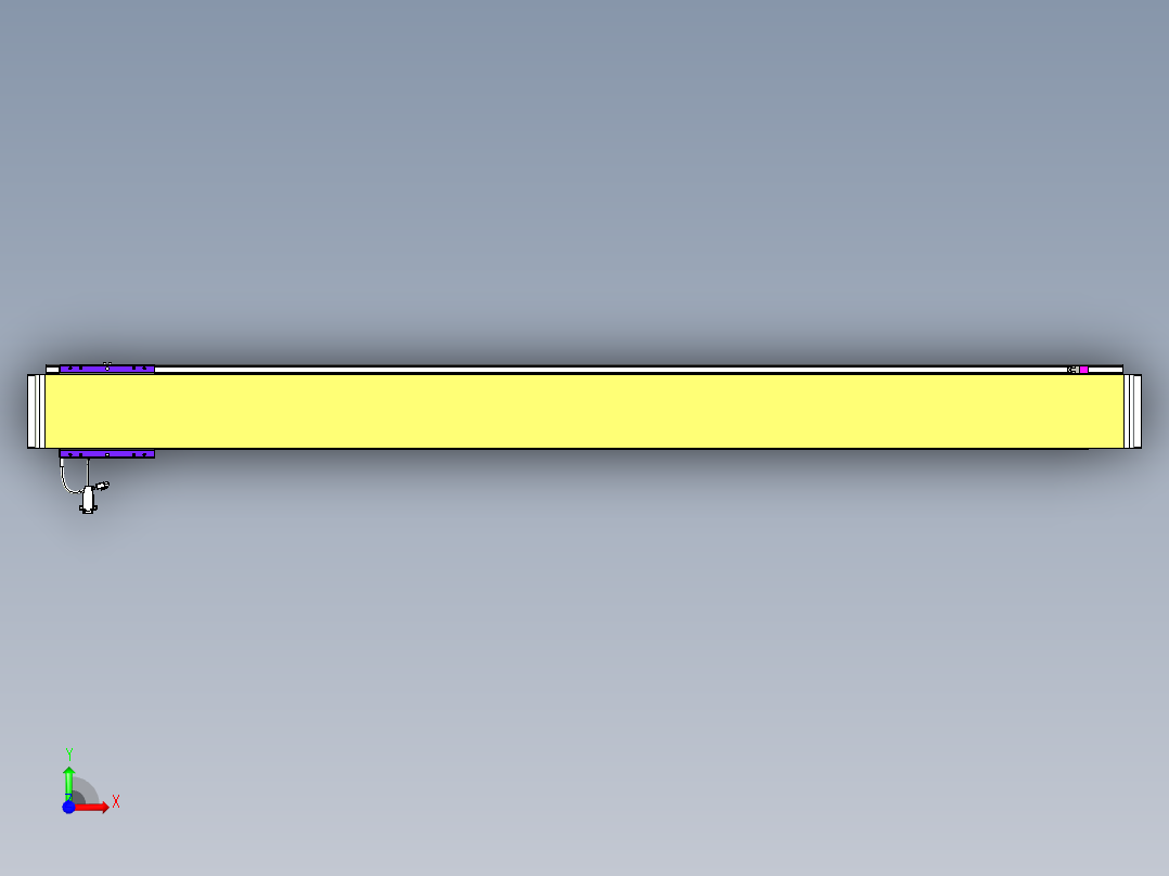 威洛博VL系列3d模型模组VL14S2Y-S1800前视图