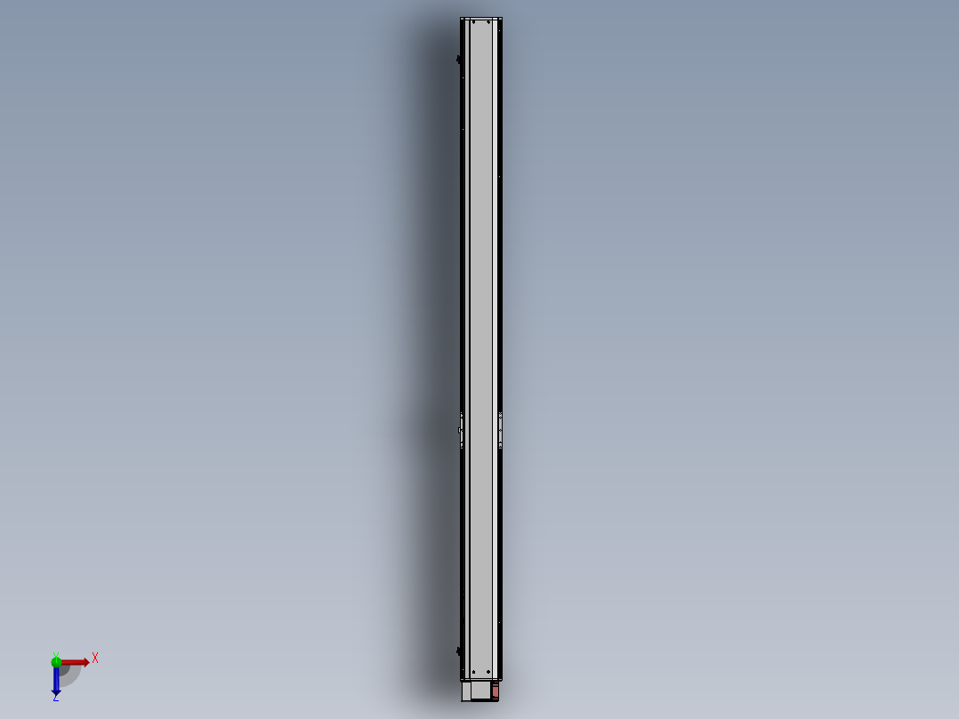 精密模组MT170-L125-2400-LD-M75-C4俯视图