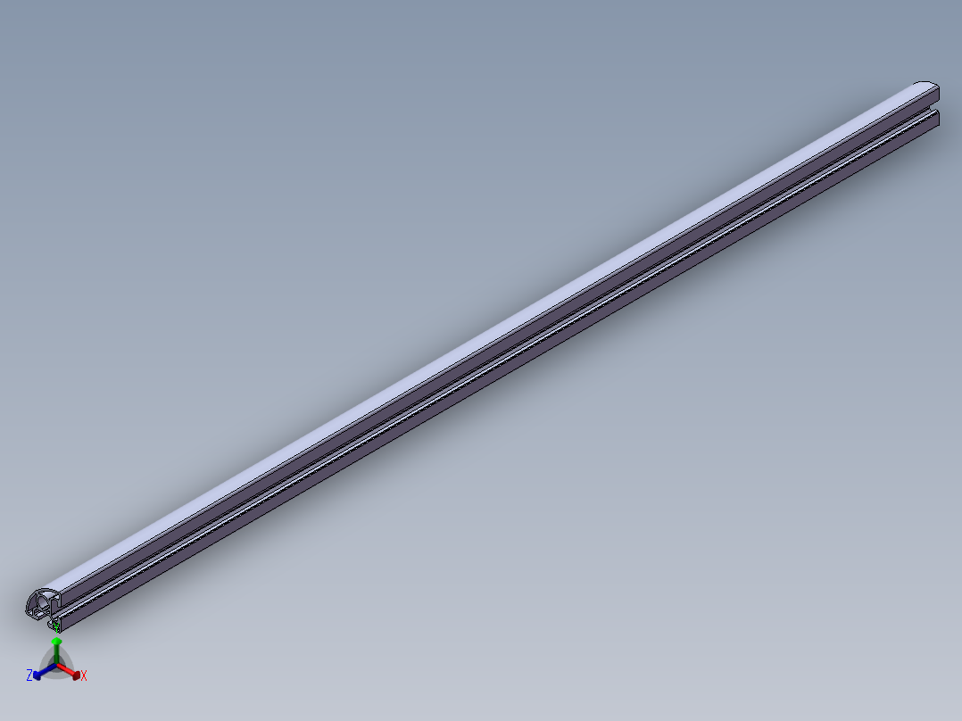 铝型材及其附件铝型材及其附件1.11.40.040040.R90.02正等轴测图