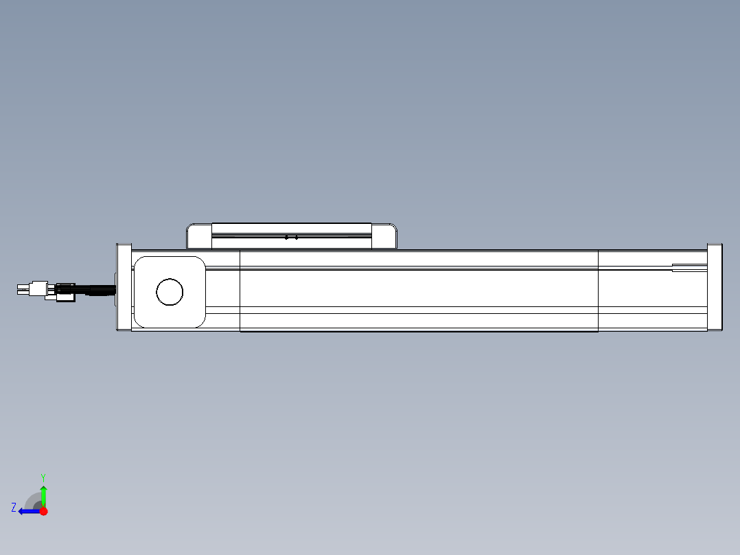 威洛博LB.GB同步带传动--欧规系列LB6A-L130-S200-BR右视图