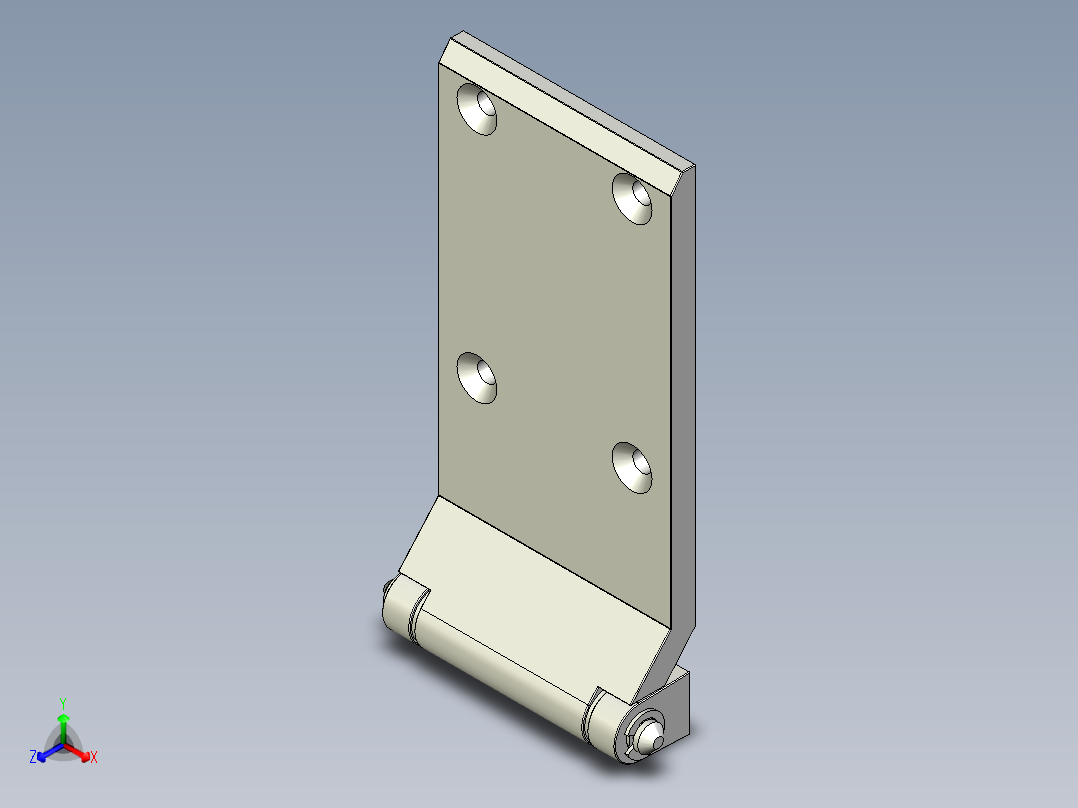 鋅合金鉸鏈MCH(A)-<span style='color: red'>3D</span>多系列多零件图纸模型