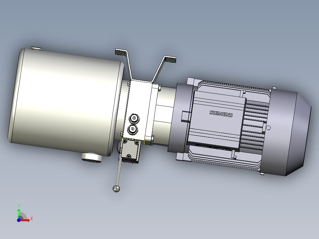 液压动力装置2前视图