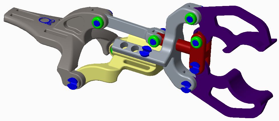 Black Ram设计的手臂外接式机械手3D打印图纸 stl格式