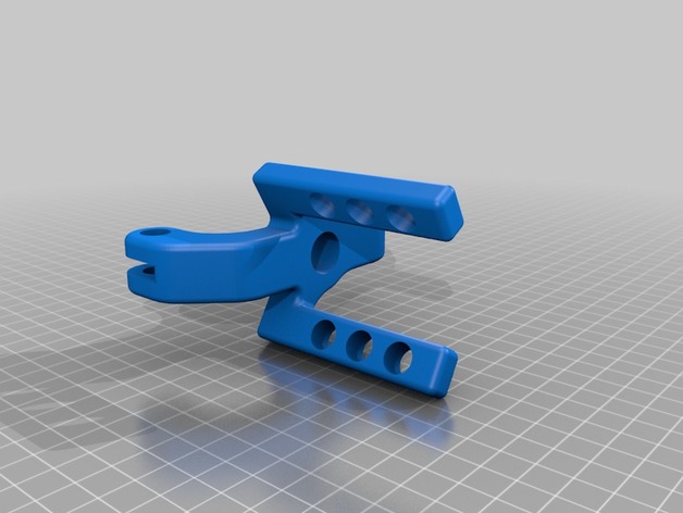 Black Ram设计的手臂外接式机械手3D打印图纸 stl格式