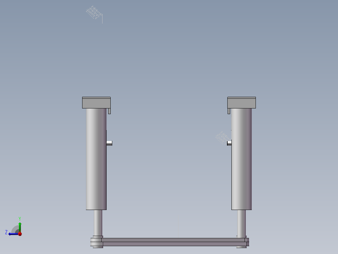 医用防雨床罩右视图