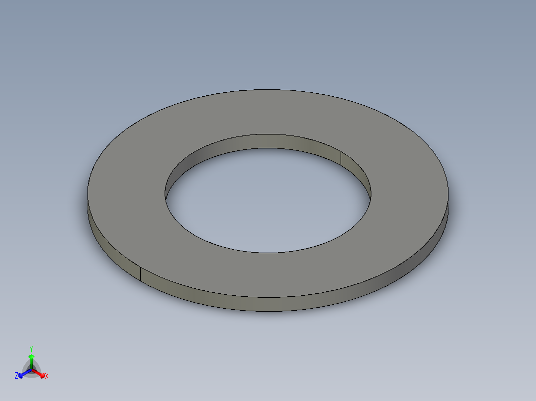 基恩士PX-H61_washer_kc图纸模型正等轴测图