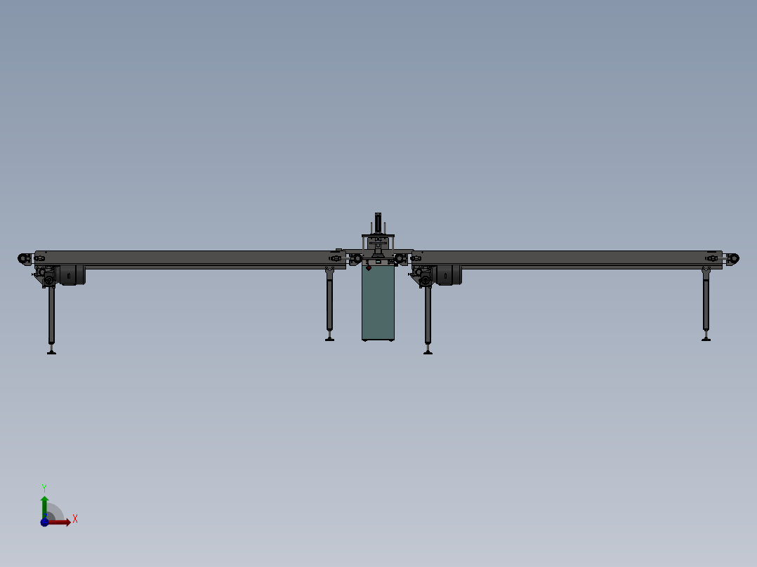 铝合金加工压合装置sw22可编辑前视图