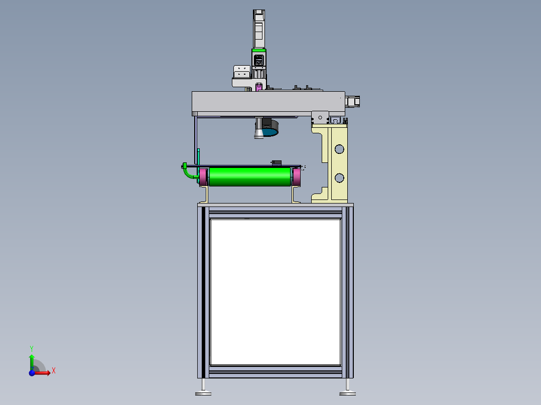 自动上料机抓取机sw23前视图