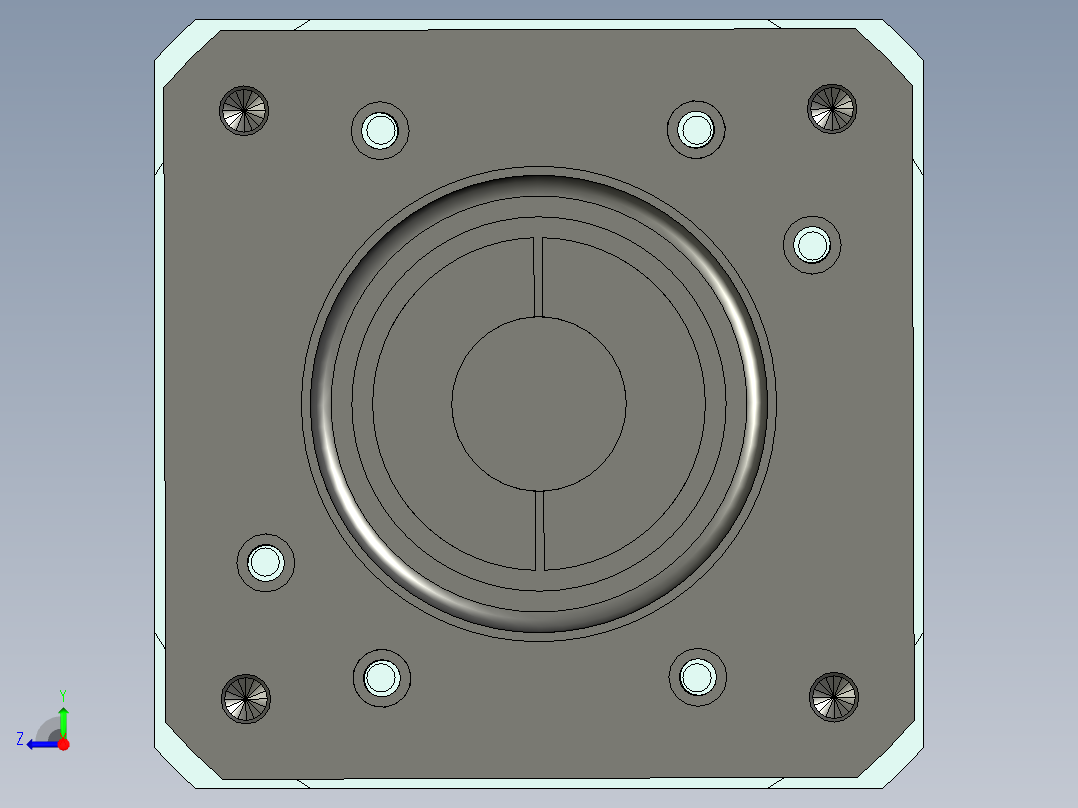 直齿孔PLX180-L3 42-114.3-200-M12.stp右视图